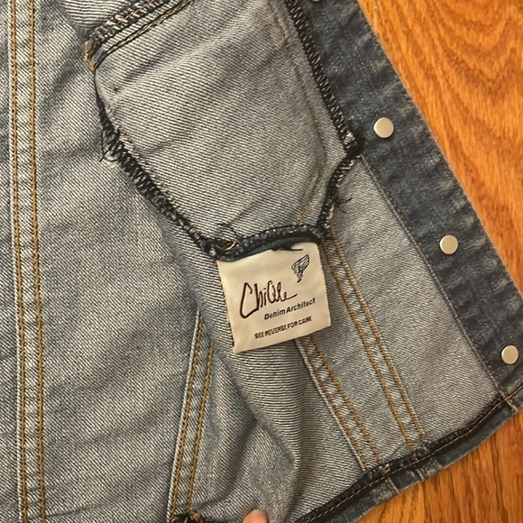 Chicle Denim vest jacket - Picture 3 of 6
